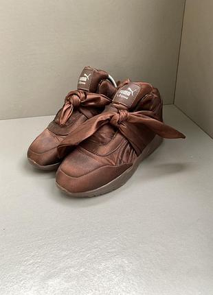 Жіночі кросівки fenty puma bow sneaker x rihanna