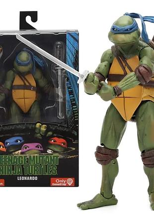 Игровая фигурка черепашки-ниндзя leonardo леонардо mutant ninja 18 см