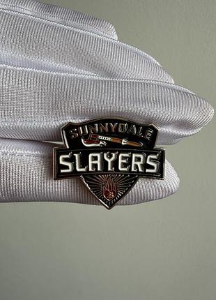Пін значок металевий брошка sunnydale slayers — баффі винищувачка вампірів (buffy the vampire slayer)