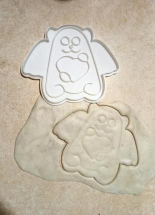 Вирубка формочка для печива пряника котик