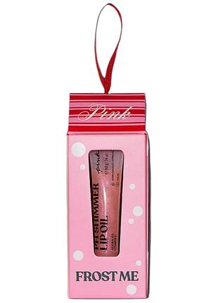 Набор масел для губ pink victoria’s secret holiday lip oil gift set