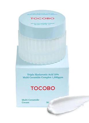 Поживний крем із керамідами tocobo multi ceramide cream 50 ml.
