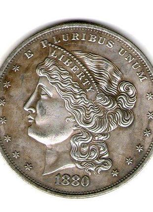 Сша 1 долларов, 1880 метрический товар /one dollar / муляж no002