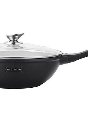 Сковорода пательня сотейник сковорідка wok royalty line rl-bw32ml