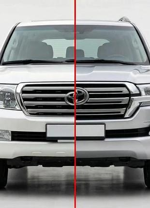 Комплект рестайлинга с lc200 2008-2015 на lc 2016 - comfort для toyota land cruiser 200
