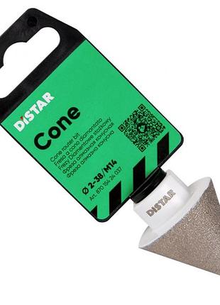 Фреза алмазная distar конусная cone 2-35/m14 (87015424037)