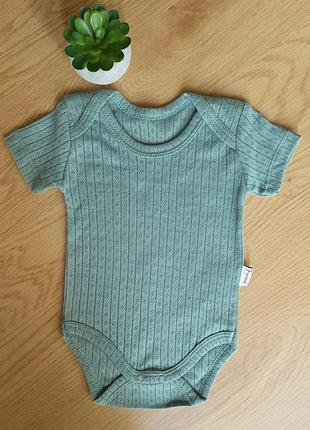 Боди для малыша murat baby короткий рукав 68-74 зелёный