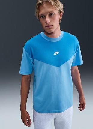 Оригінал!футболка nike tech mix blue( ih4301-412)