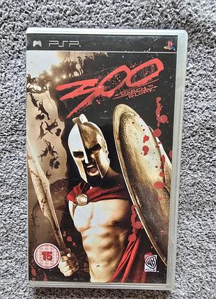 300 march to glory ,eng,б/у, psp playstation portable