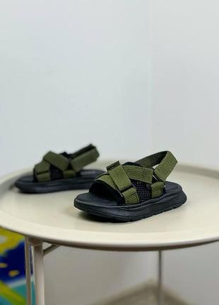 Дитячі босоніжки хакі 1355