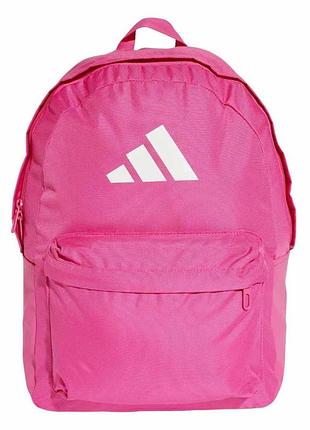 Рюкзак жіночій adidas clsc bars bp 27,5l фуксія уні 15х31х44 см is7058