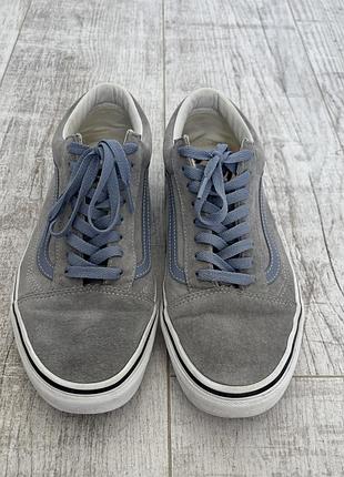 Оригінальні кеди vans з натуральної замші