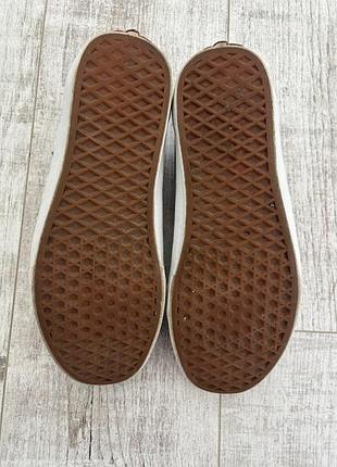 Оригінальні кеди vans з натуральної замші 3