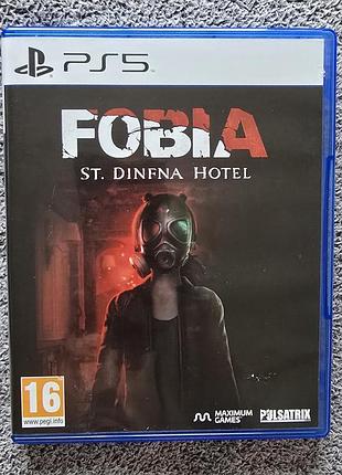 Fobia - st. dinfna hotel, русская версия,б/у, playstation 5 (ps5) пс5