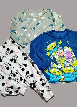 Пижама велюр велюр primark 12-18 мес