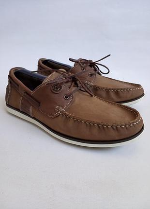Шкіряні макасини barbour