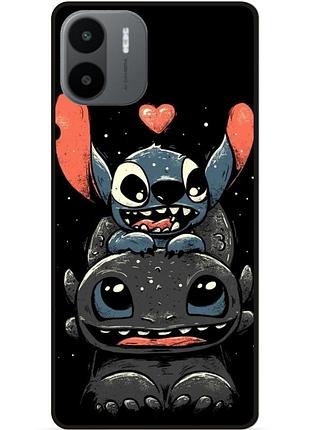 Силиконовый чехол бампер для xiaomi redmi a2 с рисунком stitch стич