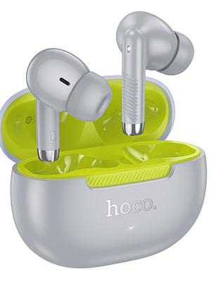 Навушники bluetooth бездротові hoco eq24 вакуумні з мікрофоном grey