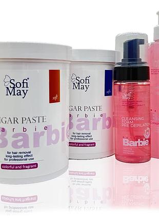 Набір для шугаринга sofi may barbie (soft+, soft)