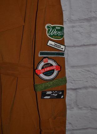 Пиджак- плащ  удлиненный с нашивками и карманами "vero moda" (сток)5 фото