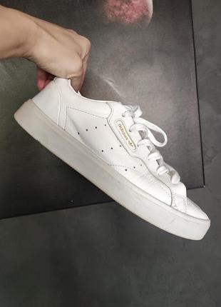 Кроссовки кожаные adidas оригинал