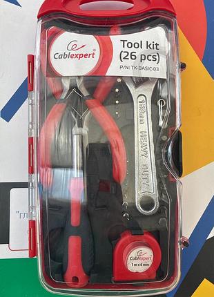 Набiр iнструментiв cablexpert tk-basic-03 (26 предметів) 2