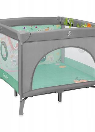 Манеж lionelo mille plus grey green