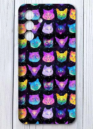 Чехол на samsung galaxy a26 5g кошки фон (принт 362)