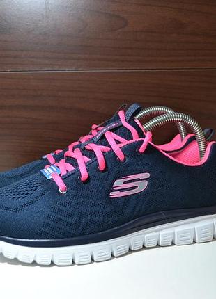 Skechers graceful get connected 38-39р 25см кроссовки летние оригинал
