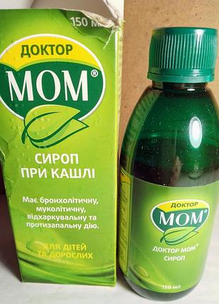 Бад травяной сироп доктор мом 150 мл