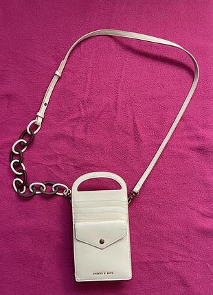 Міні-сумка/чохол для телефону від charles & keith.