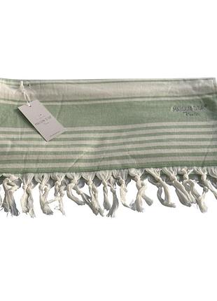 Полотенце maison dor primavera green white хлопок 50-100 см зеленое