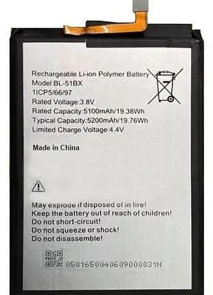 Акумулятор bl-51bx для infinix hot 10 (x682), hot 11, note 8 (x692), note 8i (x683), 5200mah