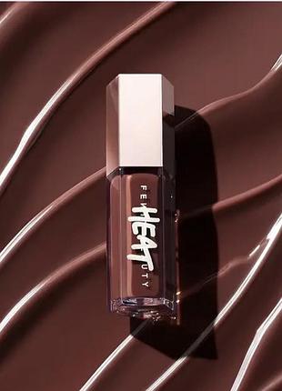 Блиск для губ fenty beauty hot chocolit heat 04, оригінал