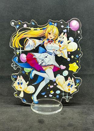 Акриловая коллекционная фигурка shironeko project 15 см