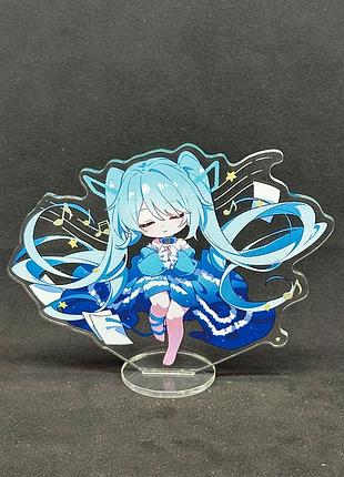Акрилова колекційна фігурка chibi hatsune miku хатсуне міку (2) 10 см