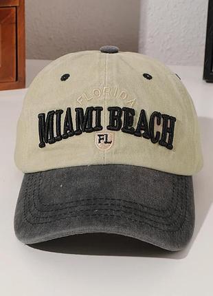 Кепка / бейсболка miami beach florida