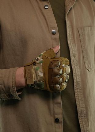 Безпалі рукавичі mechanix — мультикам 8