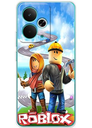 Чохол силіконовий з картинкою на realme 14t (роблокс, roblox)
