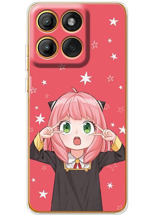 Чохол силіконовий з картинкою на motorola edge 60 (аніме, anime)