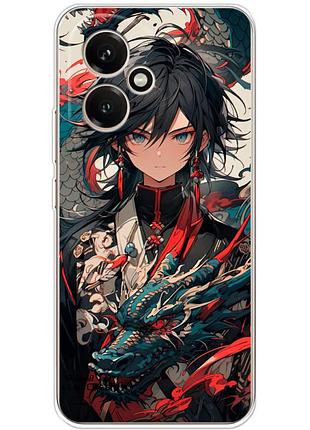 Чехол силиконовый с картинкой на huawei honor 400 (аниме, anime)