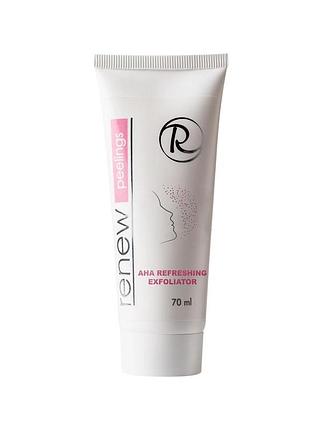 Освіжуючий ексфоліатор з aha кислотами renew aha refreshing exfoliator 70 мл