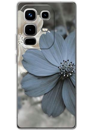 Чехол силиконовый с картинкой на infinix note 50 pro (цветок гербера)