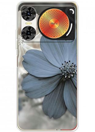 Чехол силиконовый с картинкой на zte nubia music 2 (цветок гербера)
