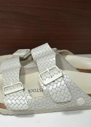 Birkenstock 40р кожаные шлепанцы оригинал