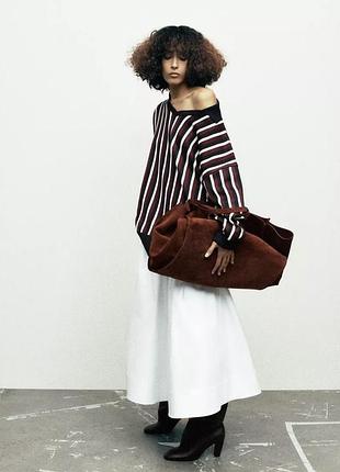 Светр поло оверсайз zara