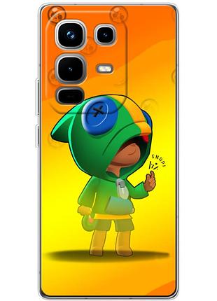 Чохол силіконовий з картинкою на infinix note 50 pro plus (бравл старс, brawl stars)