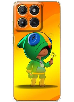 Чохол силіконовий з картинкою на motorola edge 60 fusion (бравл старс, brawl stars)