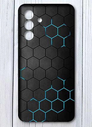Чехол на samsung galaxy a26 5g фон соты (принт 359)