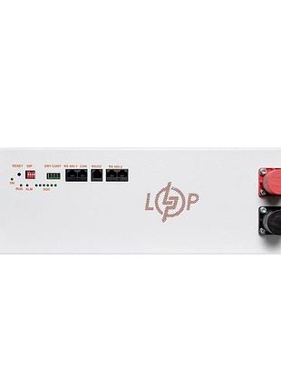 Logicpower акумулятор lp lifepo4 51,2v - 100 ah (5120wh) (bms jk 100a/50а) rm rs485/can wh